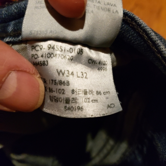 Levi's Signature S67 Athletic Jeans Men's Size 34 x 32 - Picture 3 of 7